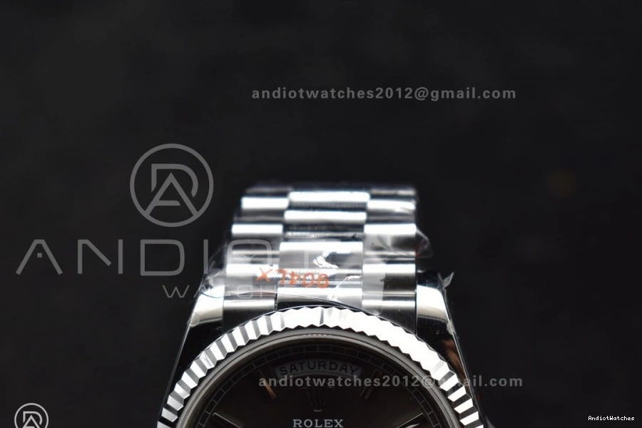 683 Grey DailyWear on Edition Best QF Bracelet Weight) Dial V5 SS vr3255 Steel President DayDate (Gain 36 904L 0425